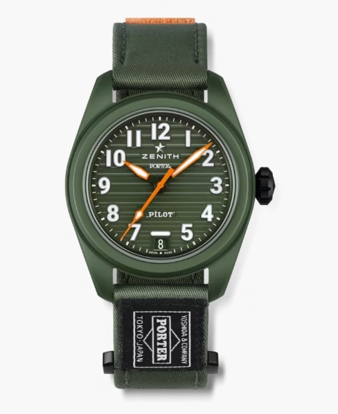 ゼニス(ZENITH) パイロット オートマティック ポーター エディション